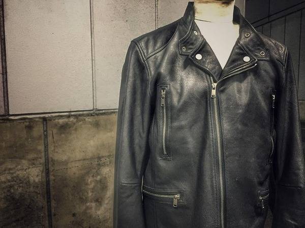 立川レザー講座入門編【nonnative/ノンネイティブ、BIKER BLOUSON COW