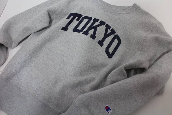 beams クリアランス チャンピオン スウェット tokyo