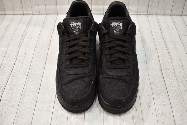 買取強化ブランド【NIKE × STUSSY /ナイキ × ステューシー】AIR FORCE 1 LOW TRIPLE BLACK  買取入荷致しました。[2021.05.21発行]｜トレファクスタイル立川店｜洋服・古着の買取と販売の専門店｜トレジャーファクトリー（トレファク）のファッションリユース