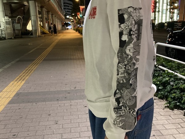 AKIRA ART OF WALL/アキラアートオブウォール】ロングスリーブカットソー  買取入荷致しました。[2021.06.11発行]｜トレファクスタイル立川店｜洋服・古着の買取と販売の専門店｜トレジャーファクトリー（トレファク）のファッションリユース