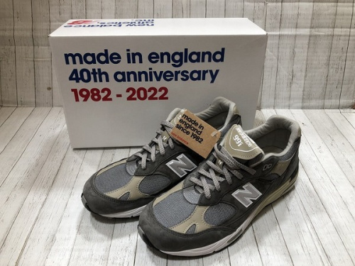 new balance/ニューバランス】M991UKF をお買取り入荷致しました。[2022.07.06発行]｜トレファクスタイル立川店｜洋服・古着の買取と販売の専門店｜トレジャーファクトリー（トレファク）のファッションリユース