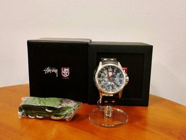 STUSSY(ステューシー)×Luminox(ルミノックス)フィールドミリタリー ウォッチを買取入荷です。[2012.04.16発行]｜トレファクスタイル立川店｜洋服・古着の買取と販売の専門店｜トレジャーファクトリー（トレファク）のファッションリユース