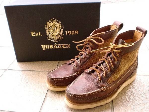 至高の逸品。NIGEL CABOURN×YUKETEN LOW BOOTS入荷！！[2012.07.02発行]