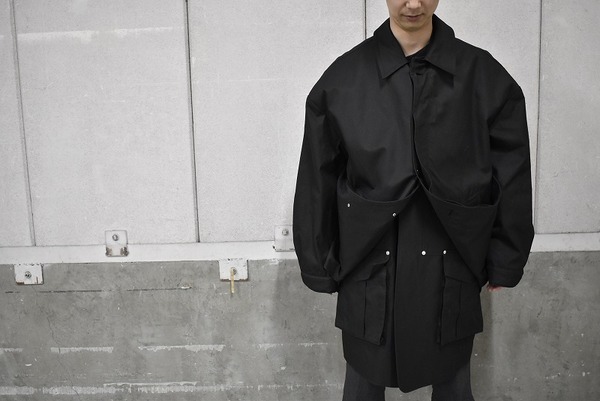 深緑(ふかみどり) keisuke yoshida 21aw pea coat - ピーコート