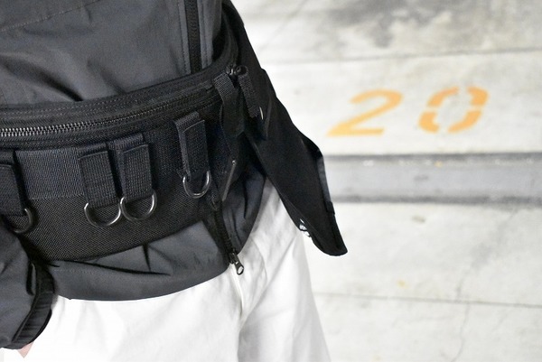 DIGAWEL - DIGAWEL | ディガウェル POCKET DAY PACK(BLACK)の+