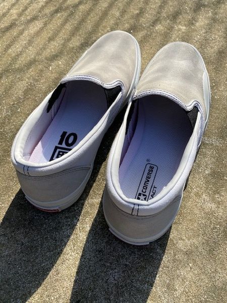 CONVERSE × TENBOX】のSKIDGRIP SLIP  ONをご紹介。[2020.08.31発行]｜トレファクスタイル本八幡店｜洋服・古着の買取と販売の専門店｜トレジャーファクトリー（トレファク）のファッションリユース