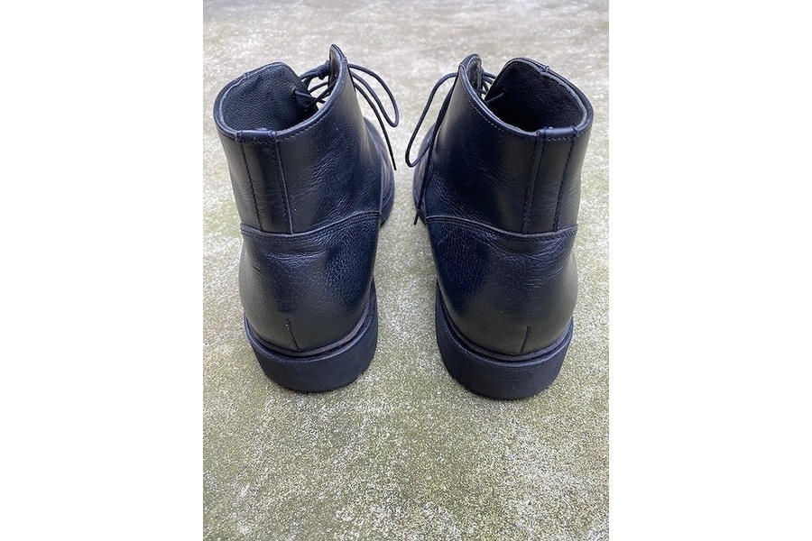 メンズブーツ Joseph Homme ジョセフオム 革 靴 黒 サイズ7.5+