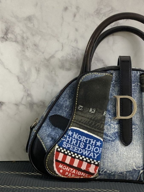 ラグジュアリーブランド【Christian Dior／クリスチャン ディオール】からデニムボストンバッグ買取しました。[2021.05.29