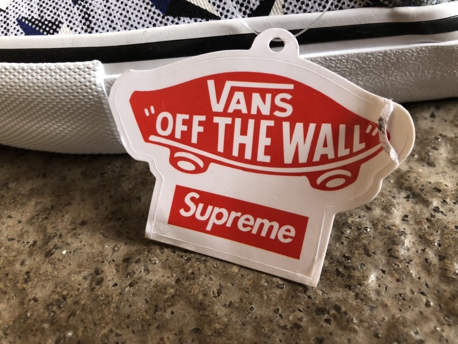 SUPREME × VANS / シュプリーム × バンズ 19SSのコラボスリッポンが未