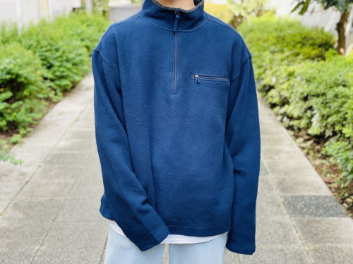 OLD GAP/オールドギャップ】よりハーフジップフリースシャツを2色買取