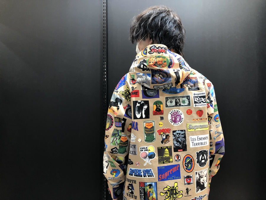 SUPREME/シュプリーム】21SS STICKERS SHELL JACKET＆STICKERS PANT