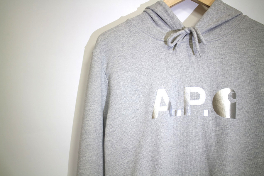 【新品未使用】carhartt×a.p.c. パーカー