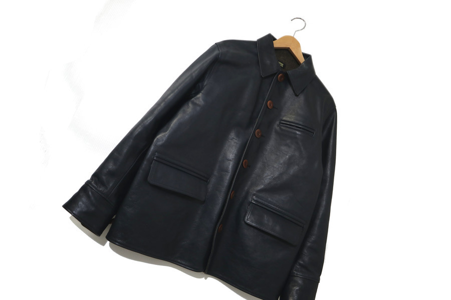 DAPPER'S/ダッパーズ】より、Classical Leather Car Coatを買取入荷