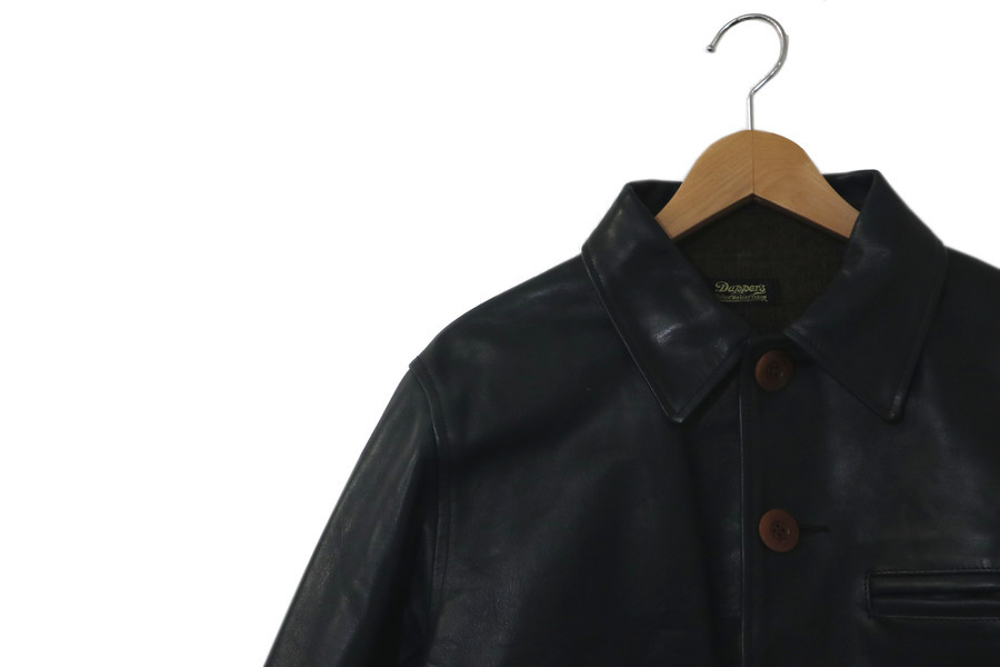 DAPPER'S/ダッパーズ】より、Classical Leather Car Coatを買取入荷