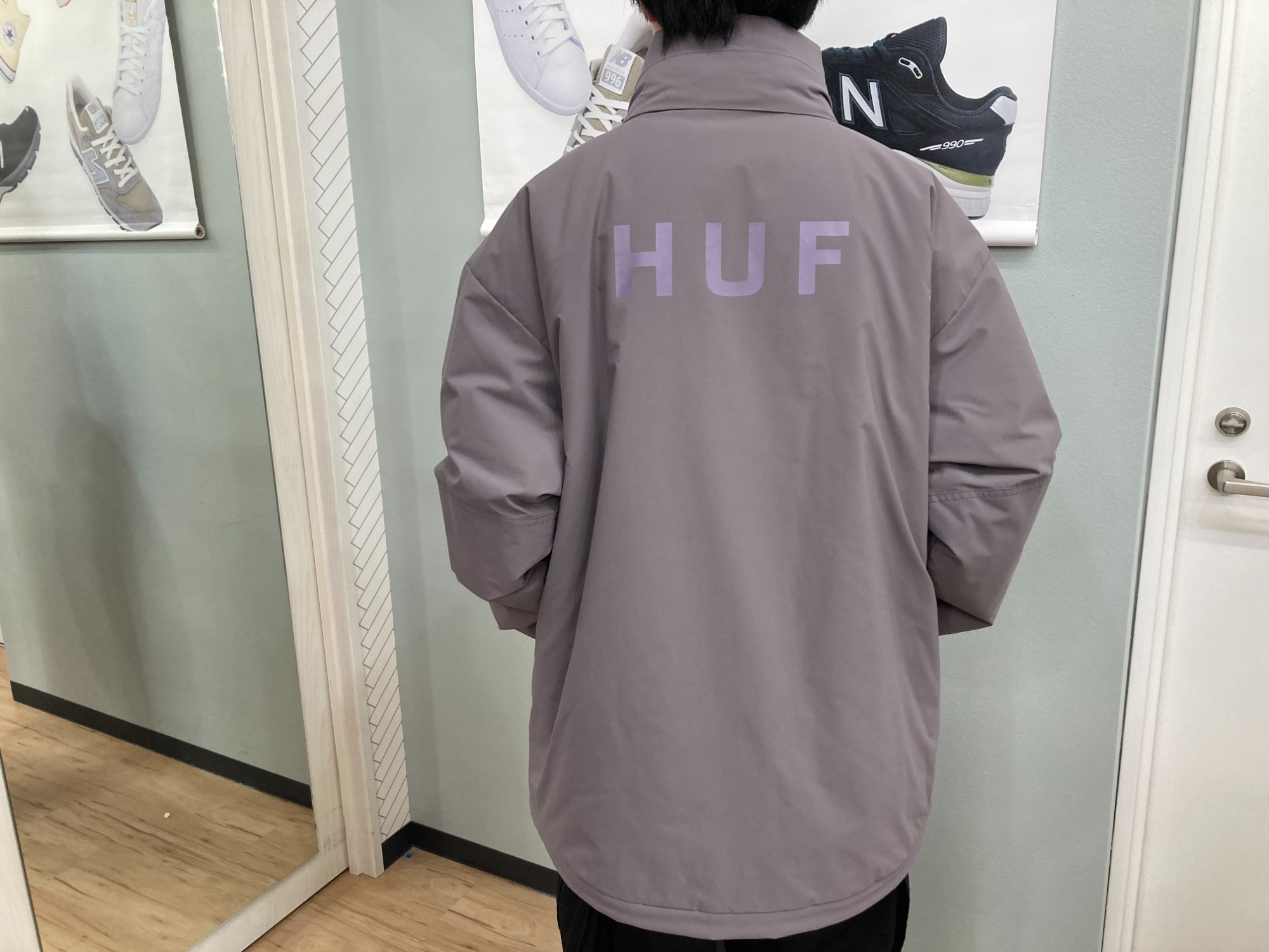 ストリートブランド【HUF/ハフ】よりスタンダードパファージャケットの