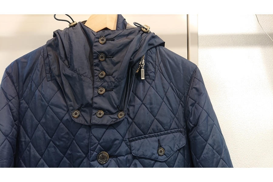 Barbour/バブアー】のキルティングコートをお買取りしました！〈古着