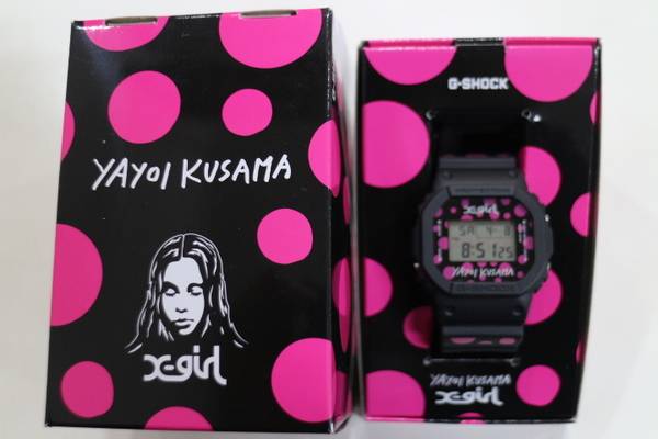 わが永遠の魂 草間 彌生」×Ｘ-girlコラボにG-SHOCKのトリプルコラボ