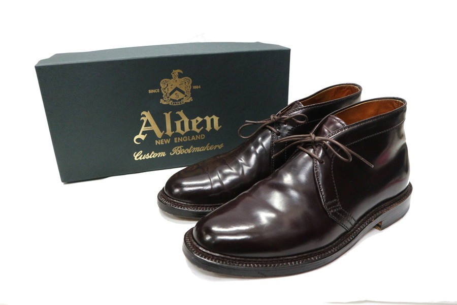 ALDEN/オールデン】のコードバンチャッカブーツ(1339 )入荷しました！[2019.03.10発行]｜トレファクスタイル三鷹店｜洋服・古着の買取と販売の専門店｜トレジャーファクトリー（トレファク）のファッションリユース