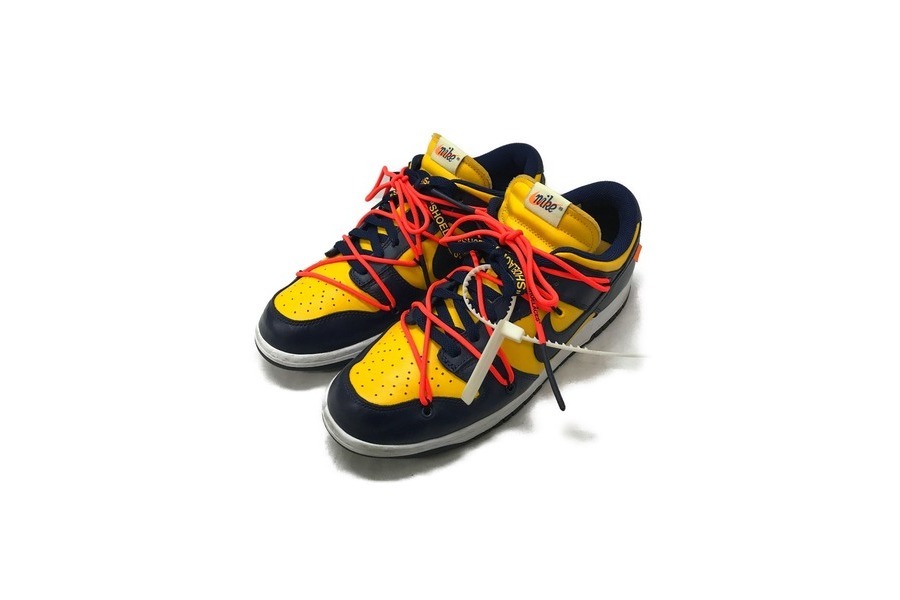 Nike Off White ナイキオフホワイト Dunk Low Lthr Ow買取入荷 21 03 11発行