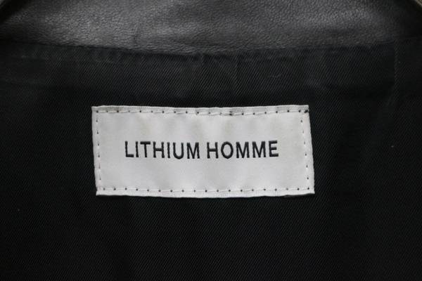 1着必携！☆LITHIUM HOMME / リチウムオム☆ダブルライダース