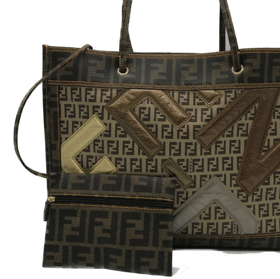 FENDI - フェンディ ポーチ ズッキーノ柄 7N0003の+uchimura-kogyo.co.jp