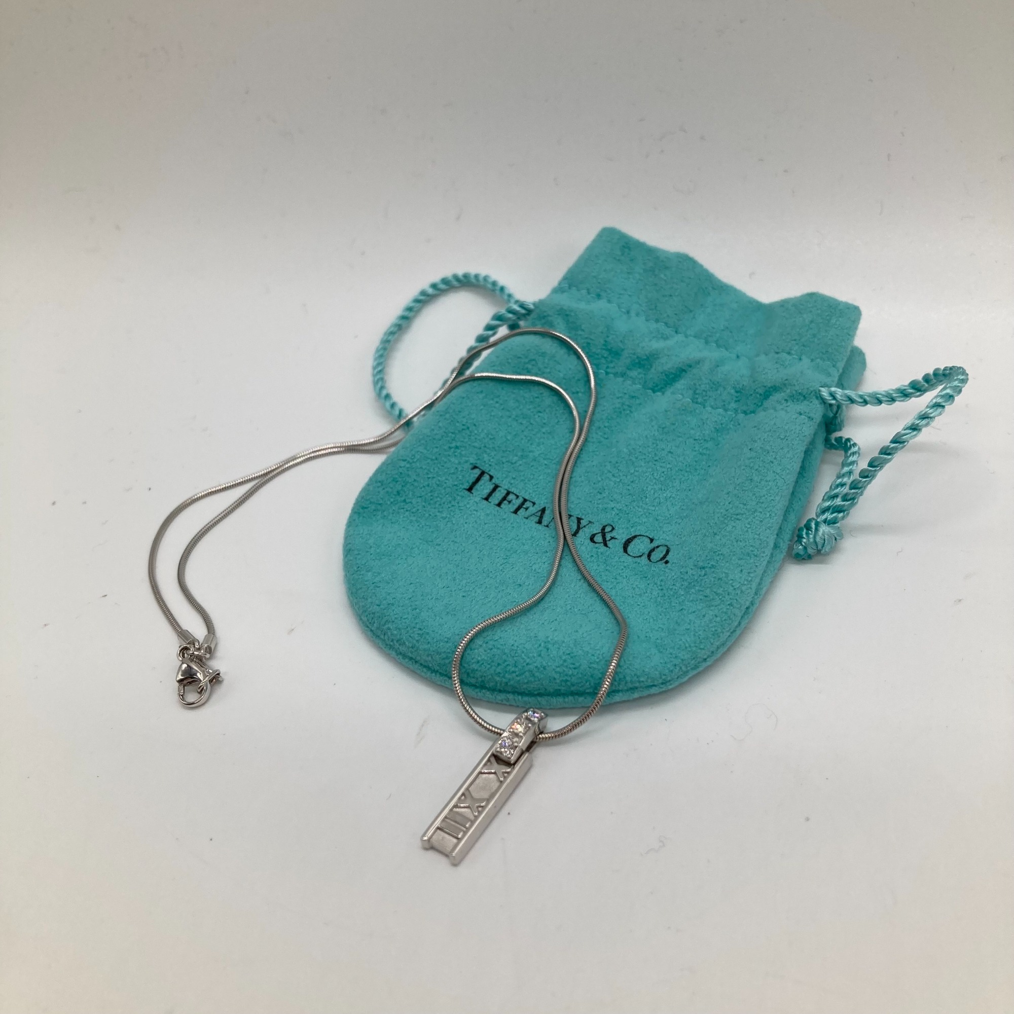 ティファニー TIFFANY&Co. アトラス メダリオン ピアス シルバー925 / 198879【中古】【BJ】 ピアス