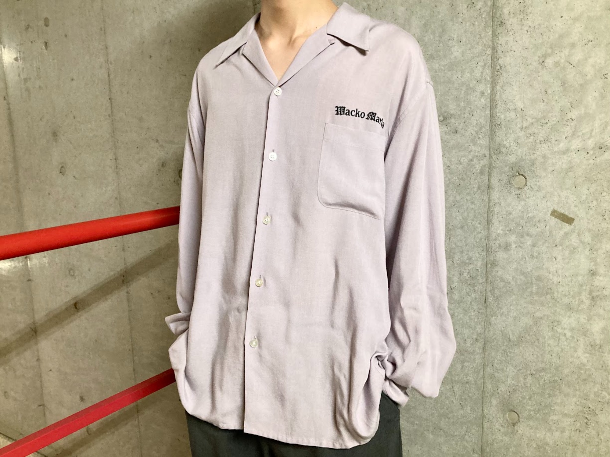 WACKO MARIA/ワコマリア】50'S OPEN COLLAR SHIRT を買取入荷致しました。[2024.04.05発行]｜トレファクスタイルアリオ八尾店｜洋服・古着の買取と販売の専門店｜トレジャーファクトリー（トレファク）のファッションリユース