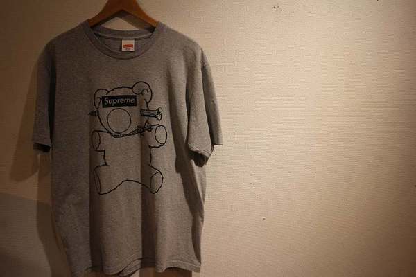 Supreme Undercover Bear Tee Grey