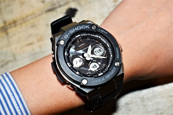 G-SHOCK - CASIO G-SHOCK G-STEEL 腕時計 GST-W300 電波の+spbgp44.ru