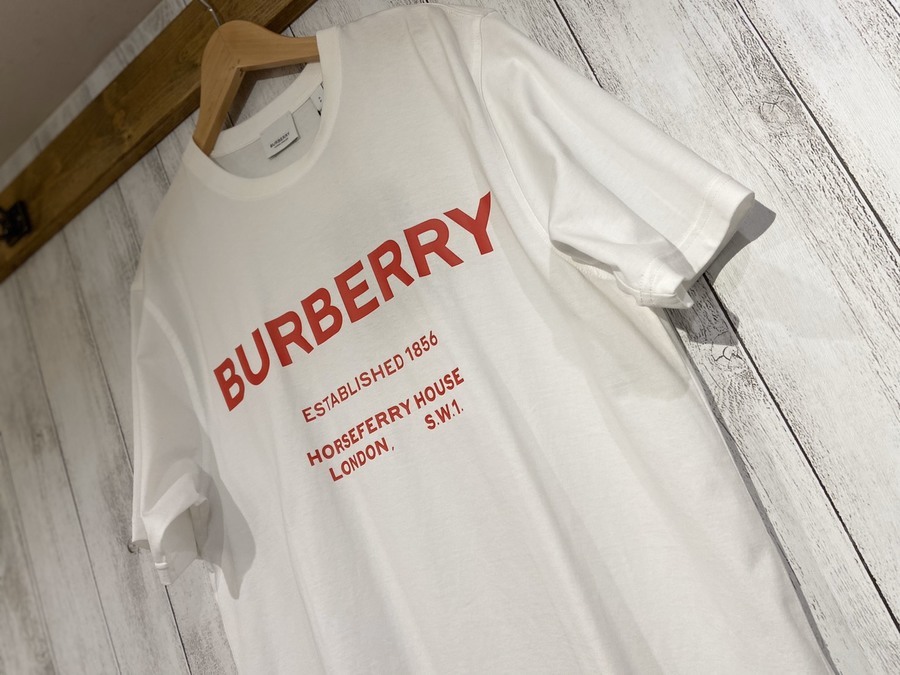 BURBERRY / バーバリー】クールネックTシャツ 【HORSE FERRY PRINT