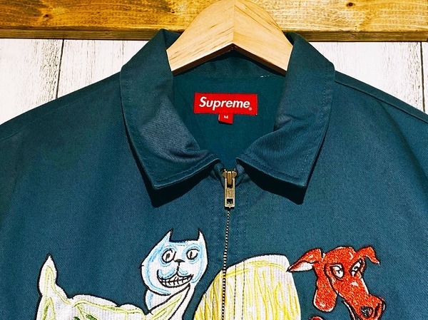 SUPREME / シュプリーム】Embroidered Work Jacket（Daniel Johnston