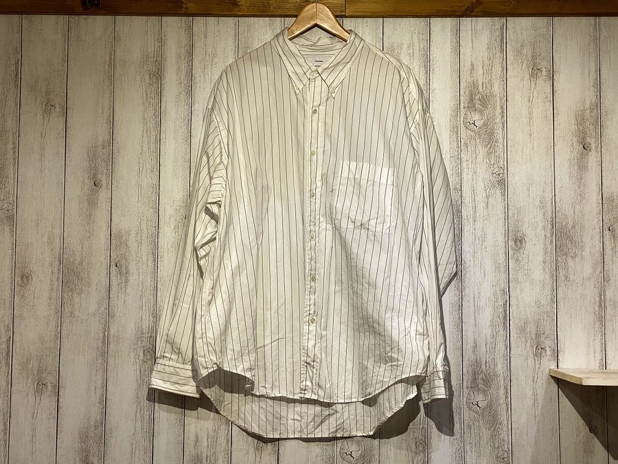 Graphpaper / グラフペーパー】Thomas Mason L/S B.D Box Shirt