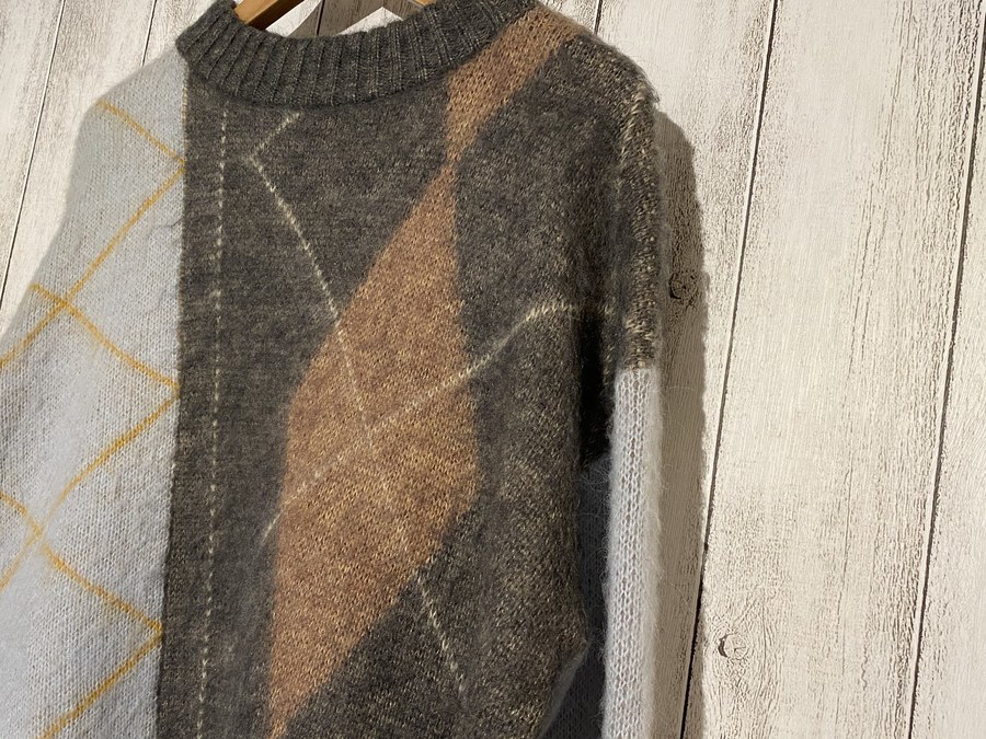 AMERI / アメリ】INGENUOUS ARGYLE KNIT 入荷情報[2020.12.18発行