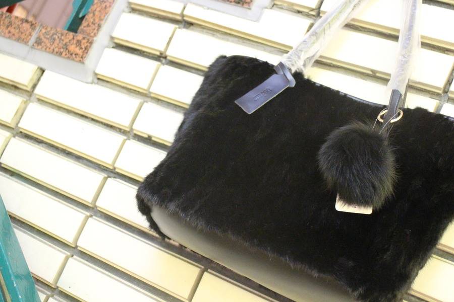 Saturday recommend:Bag】tiedeur Mink fur bag [2016.09.03発行