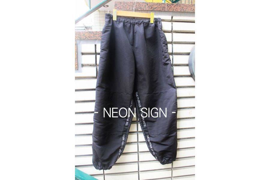 NEON SIGN/ネオンサイン より、TRACK PANTSを入荷!! [2018.05.25発行