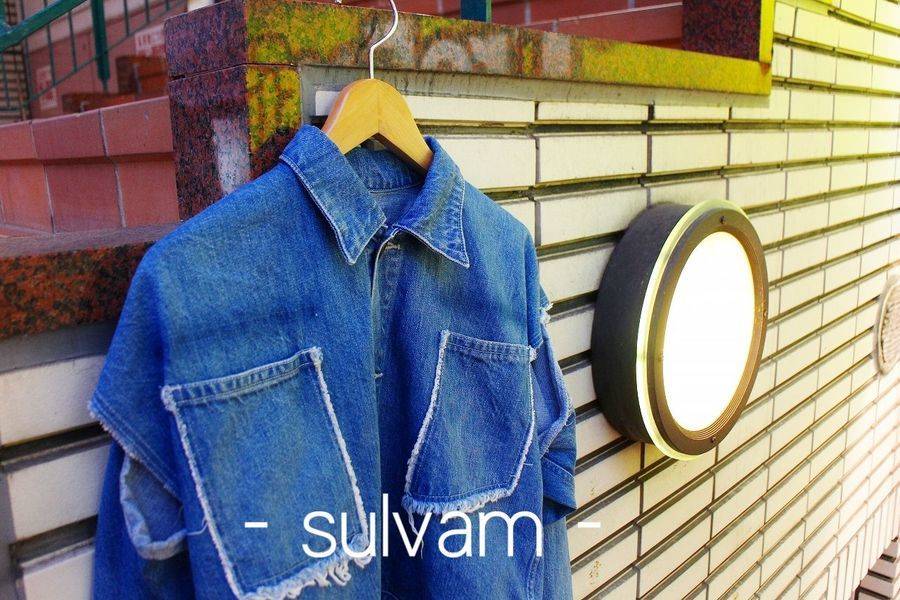 入荷速報]sulvamよりショートクラッシュデニムジャケットを入荷