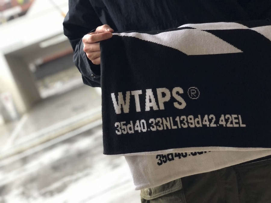 正規通販】 美品 WTAPS ダブルタップス マフラー ブラック setonda.com