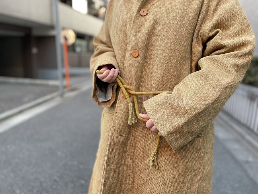 Easy to wear/イージートゥーウェア】より COAT/LINEN CANVASの入荷