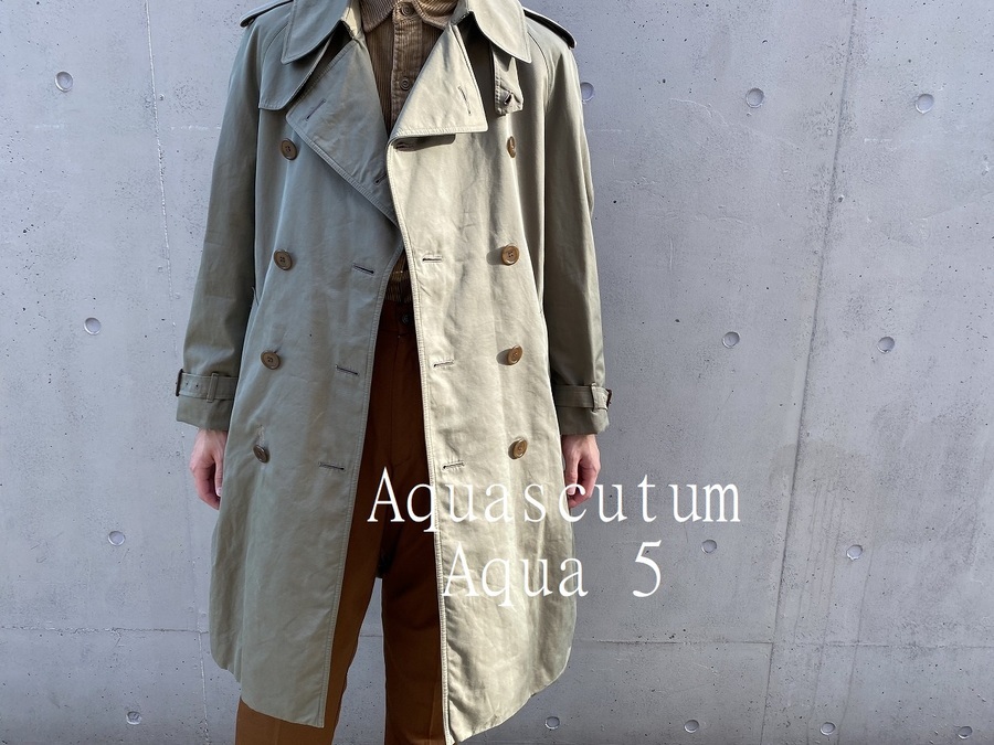 オンライン限定商品】 アクアスキュータム Aquascutum トレンチコート