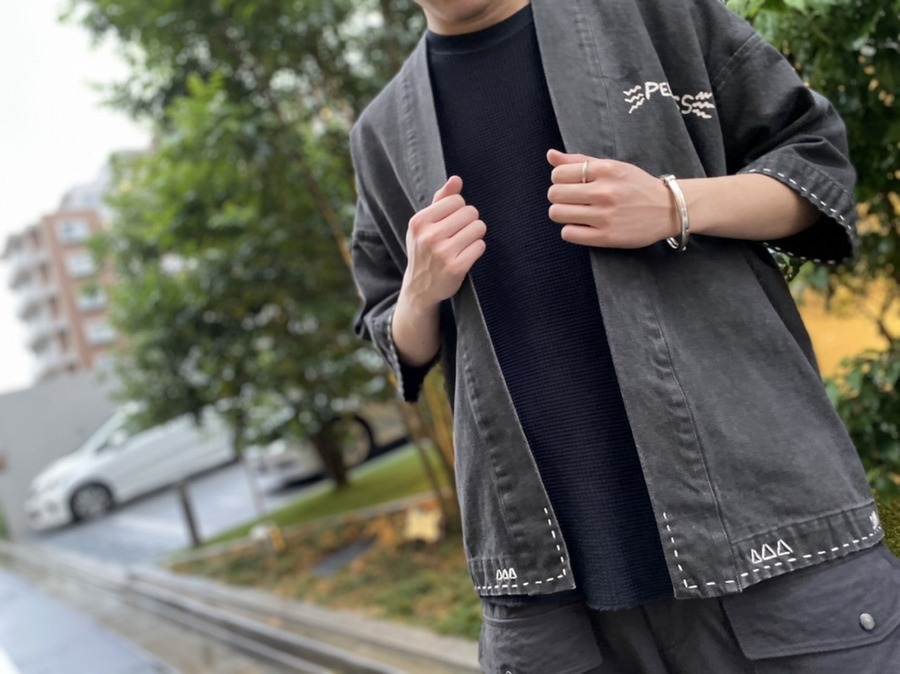 ポイントキャンペーン中 VISVIM(ビズビム) SANJURO KIMONO (C/L DENIM