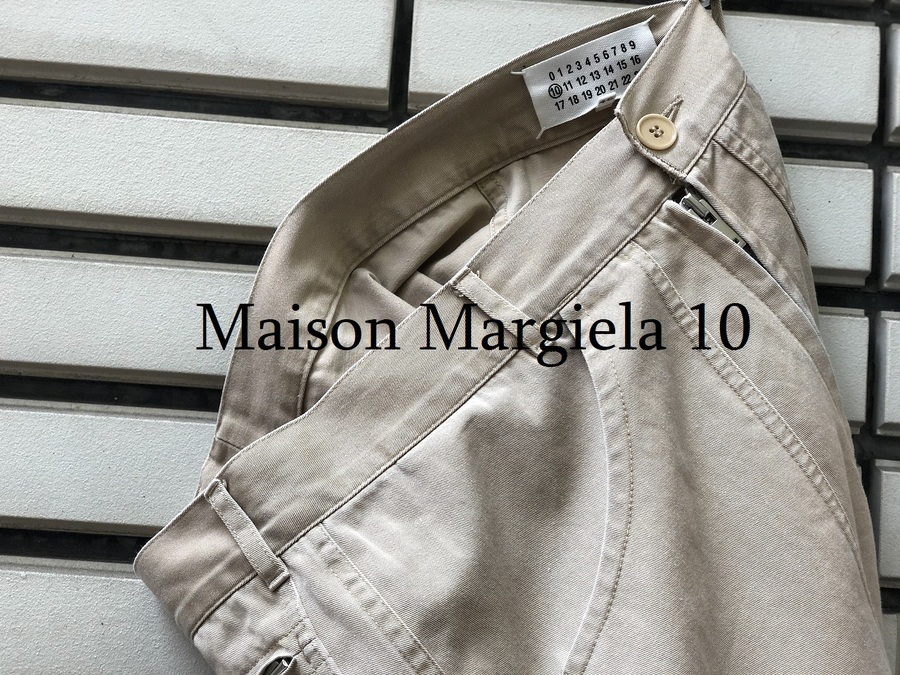 Maison Margiela 10/メゾンマルジェラ 10】より17SSベイカーパンツが 