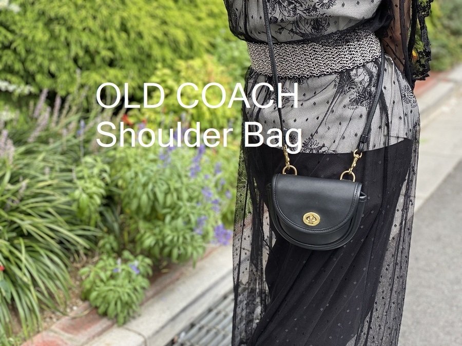 COACH（コーチ）オールドコーチ ベルテッドポーチ 巾着ショルダーバッグ-