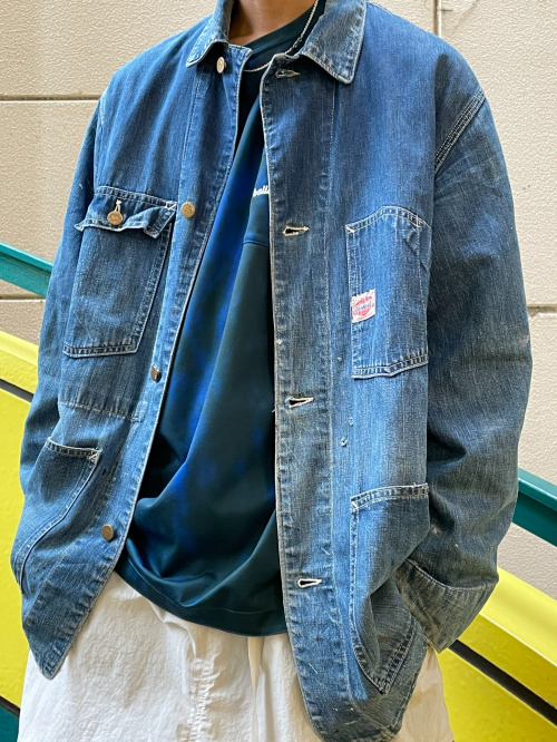 CarHartt/カーハート】よりヴィンテージデニムカバーオール が買取入荷致しました。[2023.07.01発行]｜トレファクスタイル調布店｜洋服・古着の買取と販売の専門店｜トレジャーファクトリー（トレファク）のファッションリユース