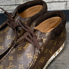 【LOUIS VUITTON】 LVモッズ ライン ブーツ