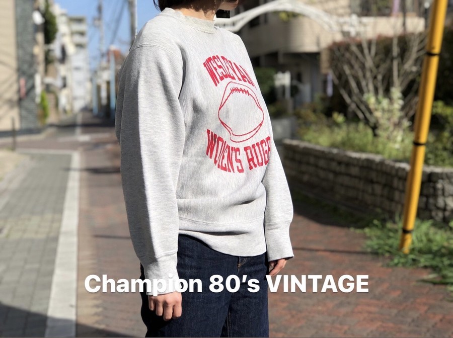 ヴィンテージ【Champion / チャンピオン】80'ｓプリントスウェットを ...