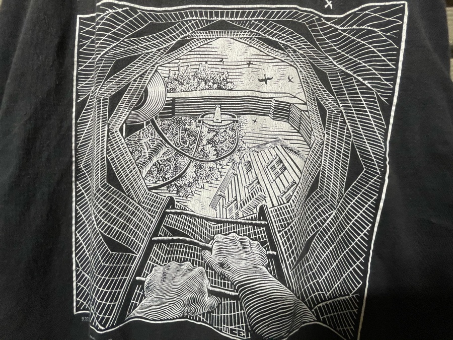 M.C.Escher 90's 騙し絵Tｼｬﾂ入荷致しました。[2021.05.19発行]｜トレ 