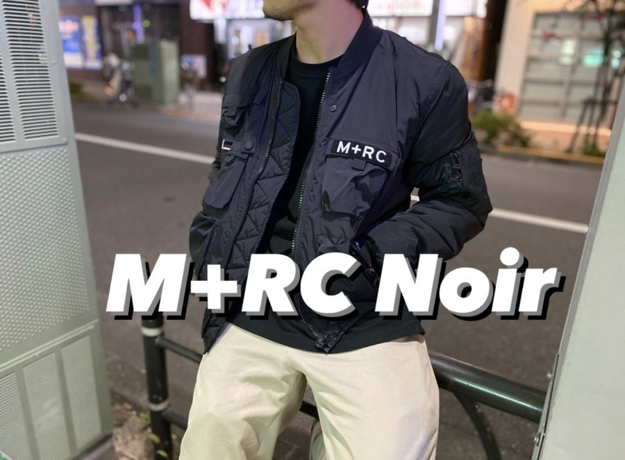 M+RC NOIR/マルシェノア】ロゴハーフジップジャケット 入荷情報