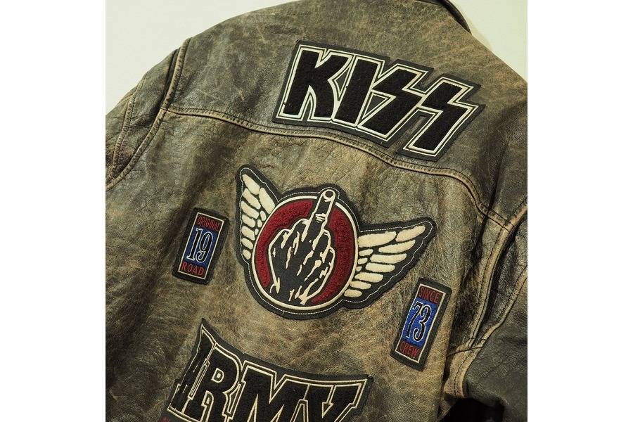 地獄へようこそ。 KISS ARMYのレザーライダースジャケット が奇跡の入荷です！[2016.12.21発行]｜トレファクスタイルアメリカ村店｜洋服・古着の買取と販売の専門店｜トレジャーファクトリー（トレファク）のファッションリユース