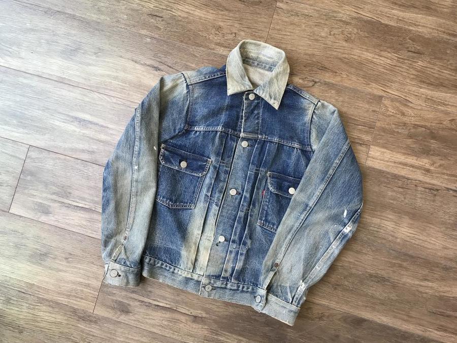 VINTAGE LEVIS 2nd】507XX・ボタン裏17・激レア片面タブ 買い取り入荷