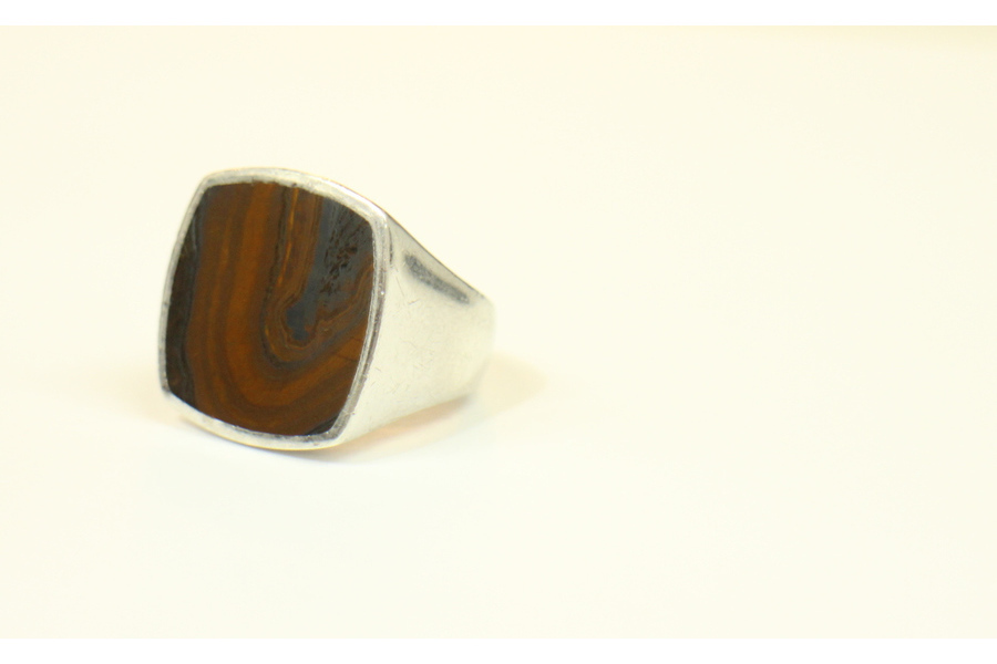 TOM WOOD/トムウッド】よりFLUSH TIGER EYE RINGのご紹介。[2020.04.22